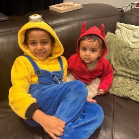 Bindu, Gezin in Hoofddorp
