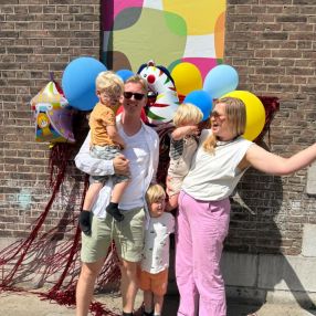 Moniek, Gezin in Maastricht