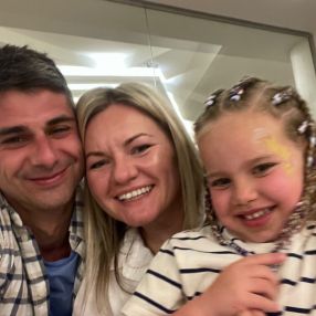 Anastasiia, Gezin in Schagen