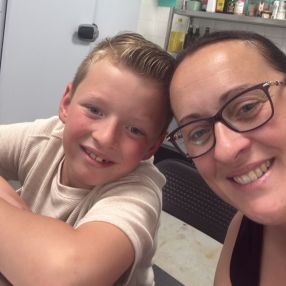 Christina, Gezin in Steenbergen