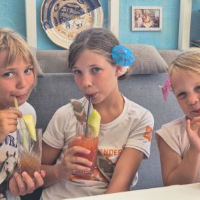 Natasja, Gezin in Katwijk