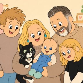 Tess, Gezin in Assen