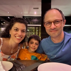 Andrea, Gezin in Ouderkerk aan de Amstel