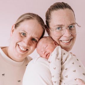 Krista, Gezin in Rijsenhout
