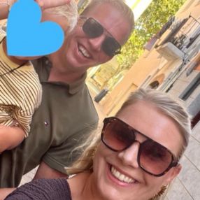 Lotte en Danny, Gezin in Baarn
