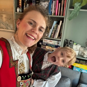 Irmelin, Familie i Bærum