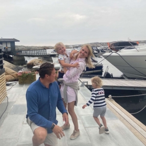 Kristina, Familie i Asker