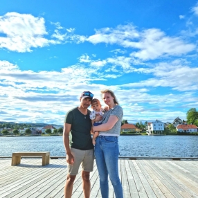 Kris-André, Family in Lillehammer