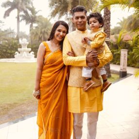 Saurav, Familie i Fetsund