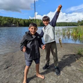 NV, Familie i Sandvika