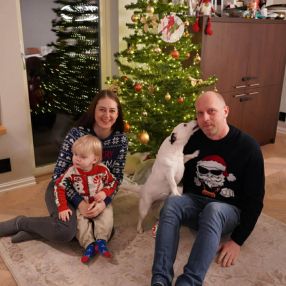 Gintare, Familie i Ullensaker
