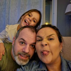 Katrin, Family in Vennesla