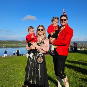 Benedicte, Familie i Færder