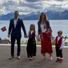 Aurimas, Familie i Hareid