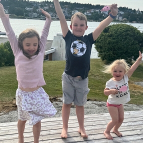 Kine Sverdrup, Familie i Oslo