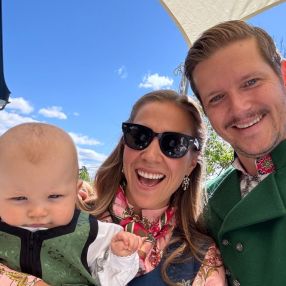 Linn-Christin Haugland, Familie i Konnerud