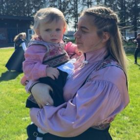Nora Kristine, Familie i Klepp