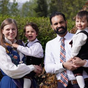 Elise, Family in Trondheim