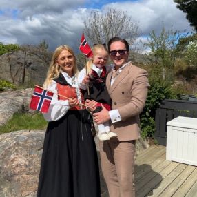 Celina, Familie i Moss
