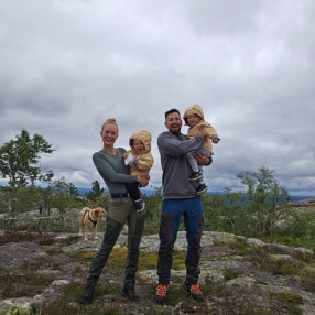 Caroline Taftø, Family in Larvik