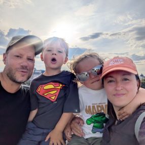 Anne-Grethe, Family in Trondheim