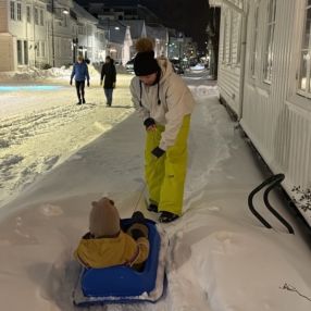 Linn Viktoria, Familie i Kristiansand