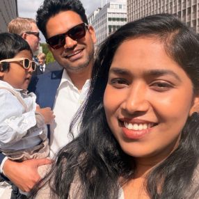 Archana, Familie i Sandvika