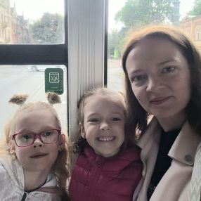 Tetiana, Family in Kraków