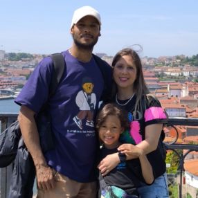 Yulenny, Família em Aveiro