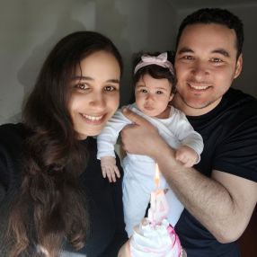 Joice, Família em Braga