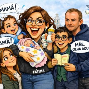 Raquel, Família em Tomar
