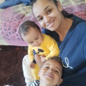 Juliana, Família em Albufeira
