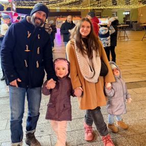 Ana Maria, Family in Sibiu