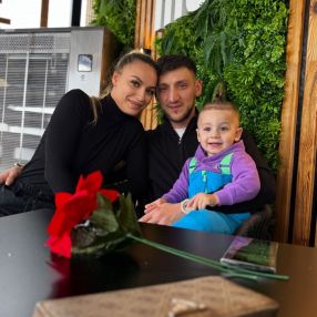 Alexandra, Familie în Sibiu