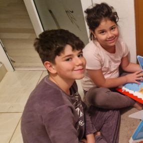 Gina Teodora, Family in Galați