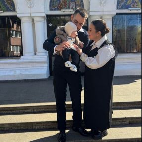 Gabi, Family in București