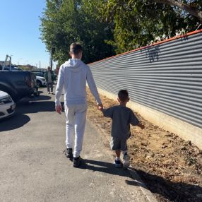Alexandra, Family in Arad