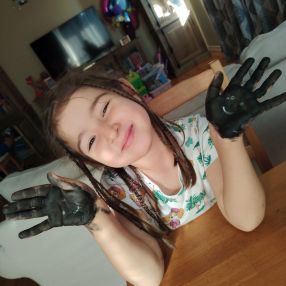 Iulia, Familie în Chiajna