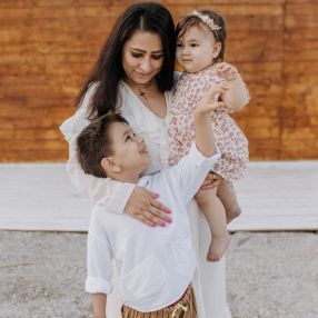 Georgiana, Familie în București