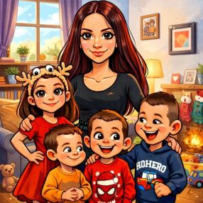 Mădălina-Adina, Familie în Timișoara