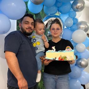 Mălina, Familie în Bacău