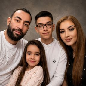 Alexandra, Familie în București