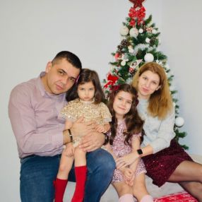 Nicoleta, Familie în Timișoara