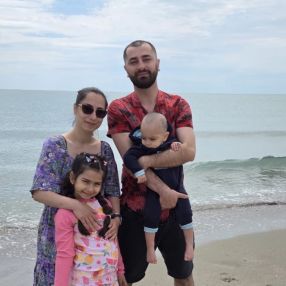 Cristina, Family in Buzău