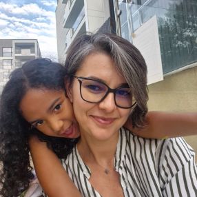 Alexandra, Familie în Voluntari