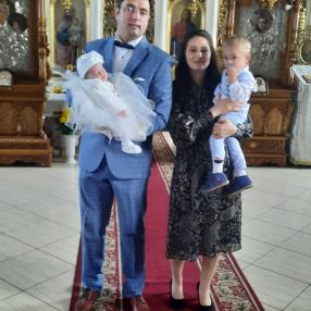 Veronica, Familie în Brașov
