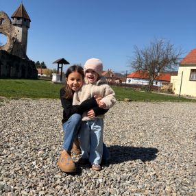Georgiana, Familie în Brașov