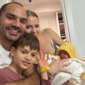 Elisabeta, Familie în Tunari