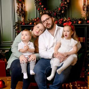 Alexandra, Family in București