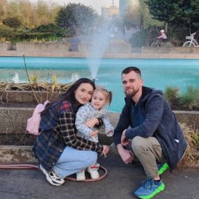 Diana, Familie în București